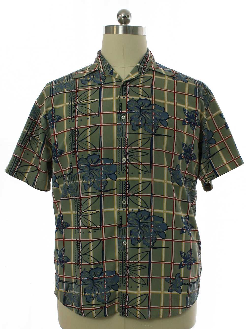 1990's Code One Mens Hawaiian Shirt - image 1