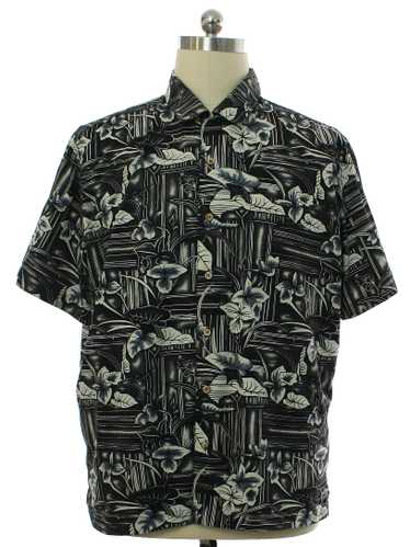 1990's Trader Bay Mens Hawaiian Shirt