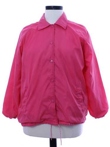 1980's Sears Womens Totally 80s Snap Front Windbre