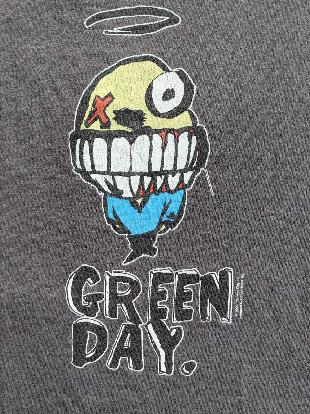 Band Tees × Vintage Vintage ©️2000 Green Day punk… - image 4