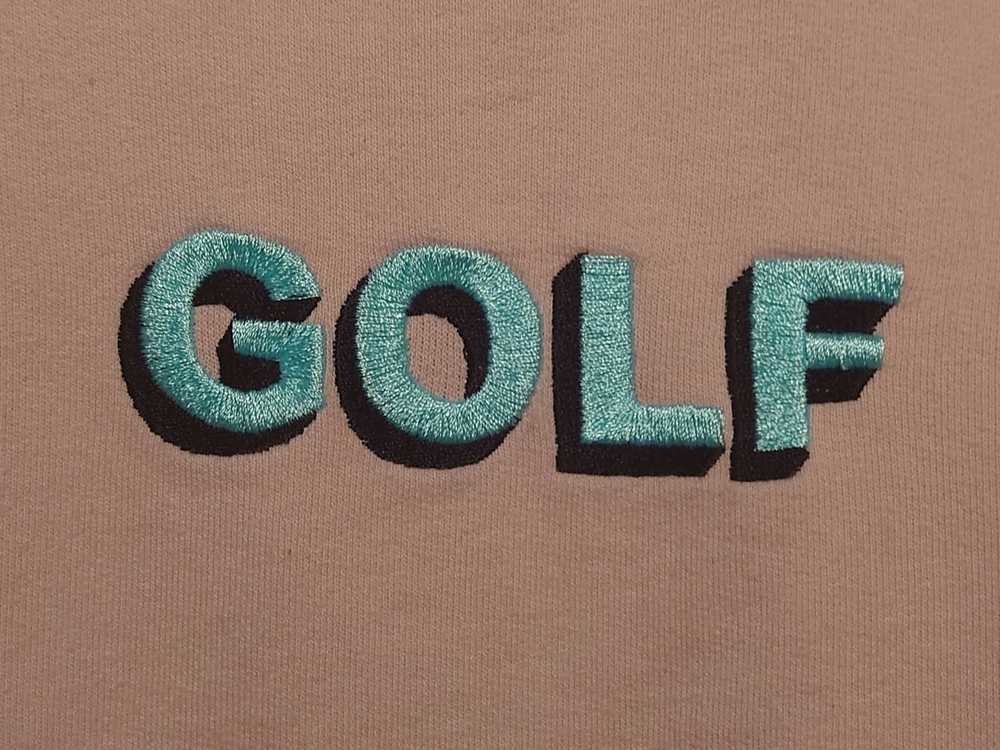 Golf Wang × Tyler The Creator Golf 3D Logo Crewne… - image 4