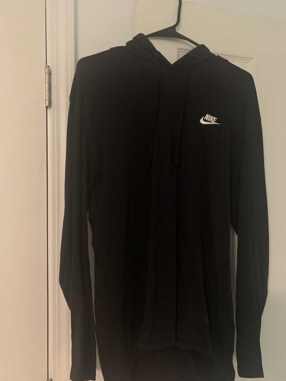 Nike × Thrifted Men's Nike Hoodie Size Large Black - image 3