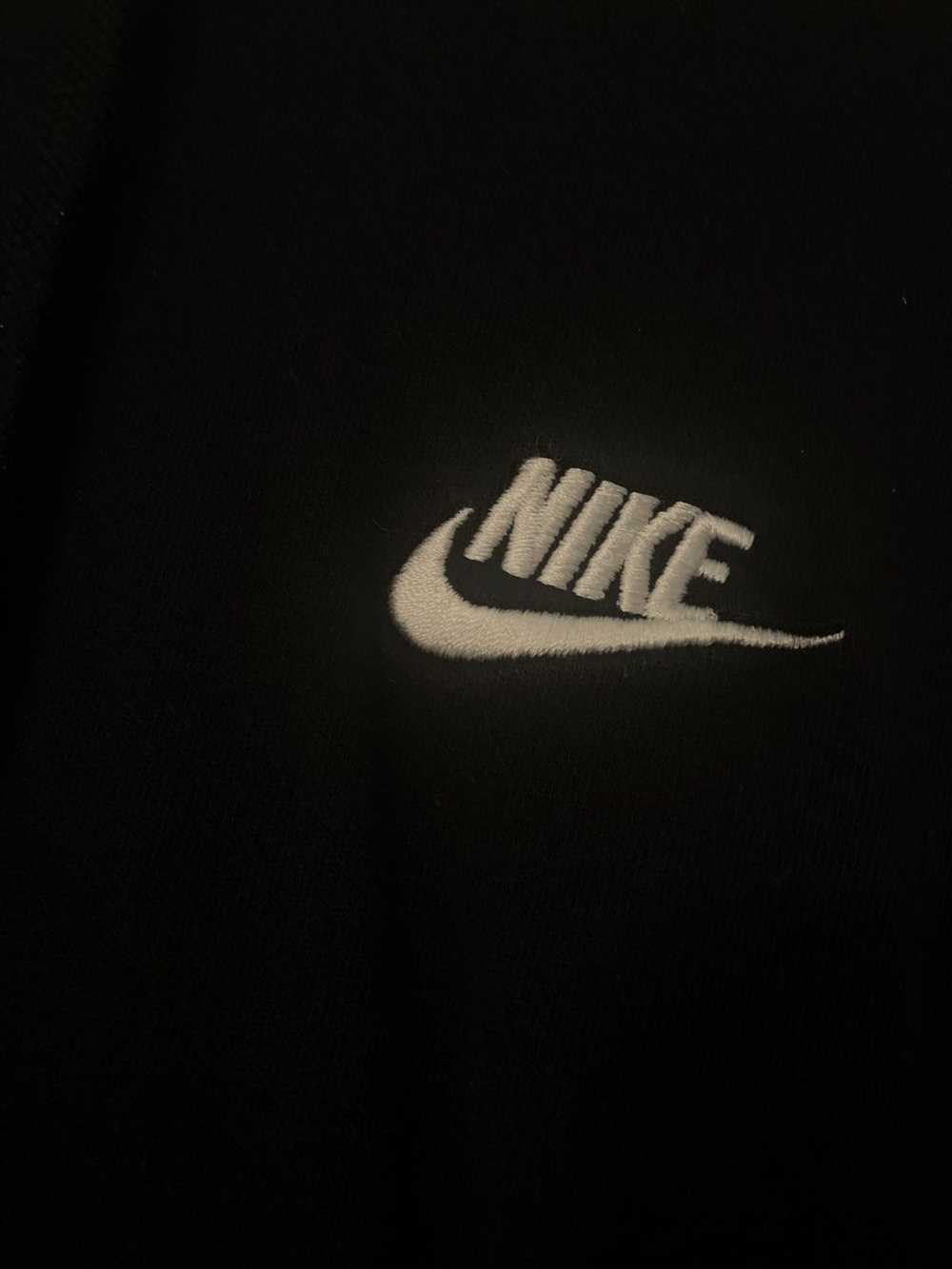 Nike × Thrifted Men's Nike Hoodie Size Large Black - image 4