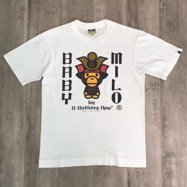 BAPE Gold members only jacob necklace T-shirt White A Bathing Ape Size S