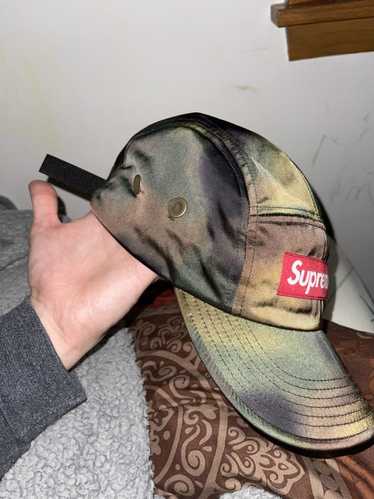 Supreme Supreme Washed Satin Camo Camp Cap