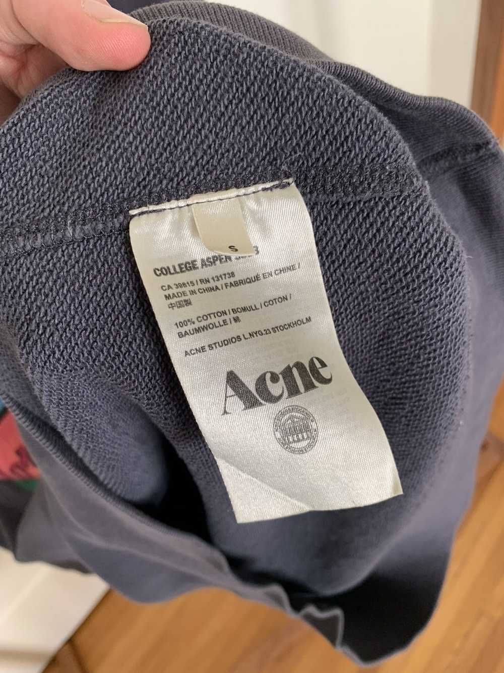 Acne Studios (RARE) Acne Studios College Aspen Cr… - image 8