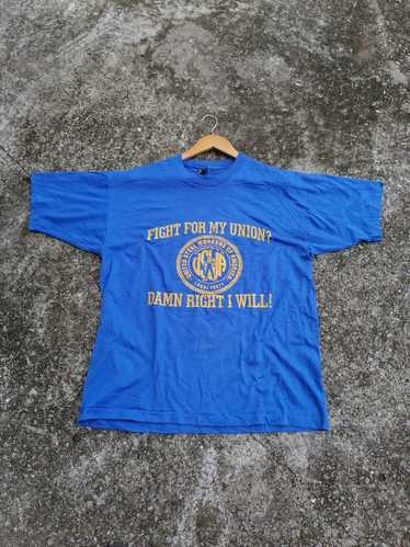 Vintage Fruit Of The Loom Fight For My Union Tee