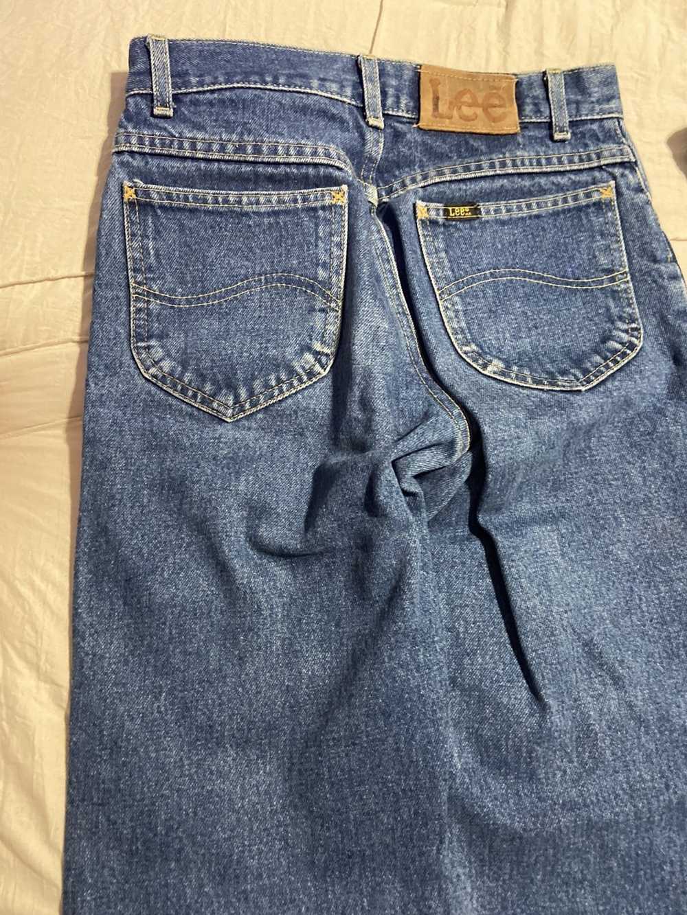 Lee Vintage Lee Jeans Blue Denim - image 2