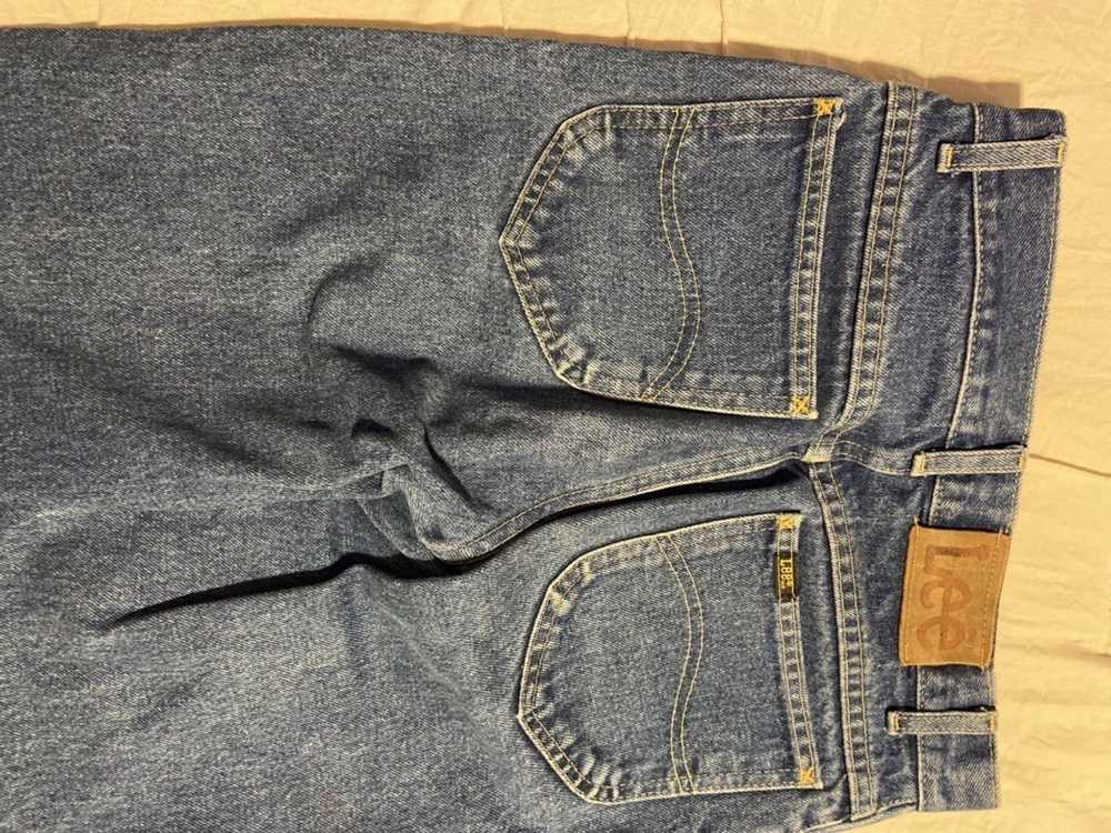 Lee Vintage Lee Jeans Blue Denim - image 3