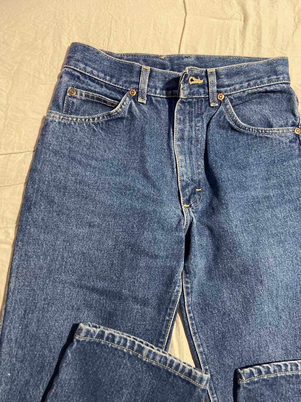 Lee Vintage Lee Jeans Blue Denim - image 4