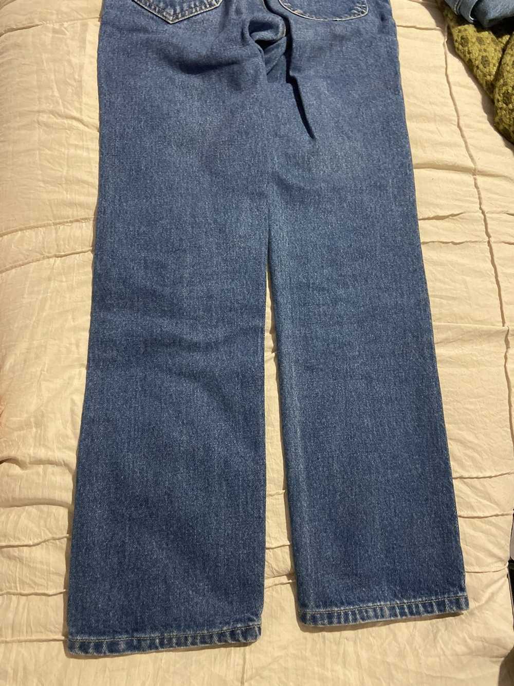 Lee Vintage Lee Jeans Blue Denim - image 6
