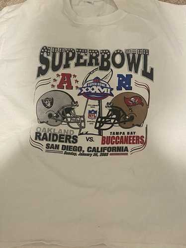 Vintage Super Bowl 33 T-shirt Tee RARE White M Cotton Denver 