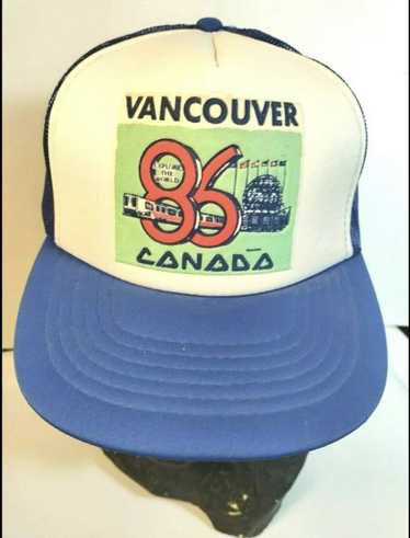 Vintage Vintage 86’ Canada world fair trucker hat - image 1
