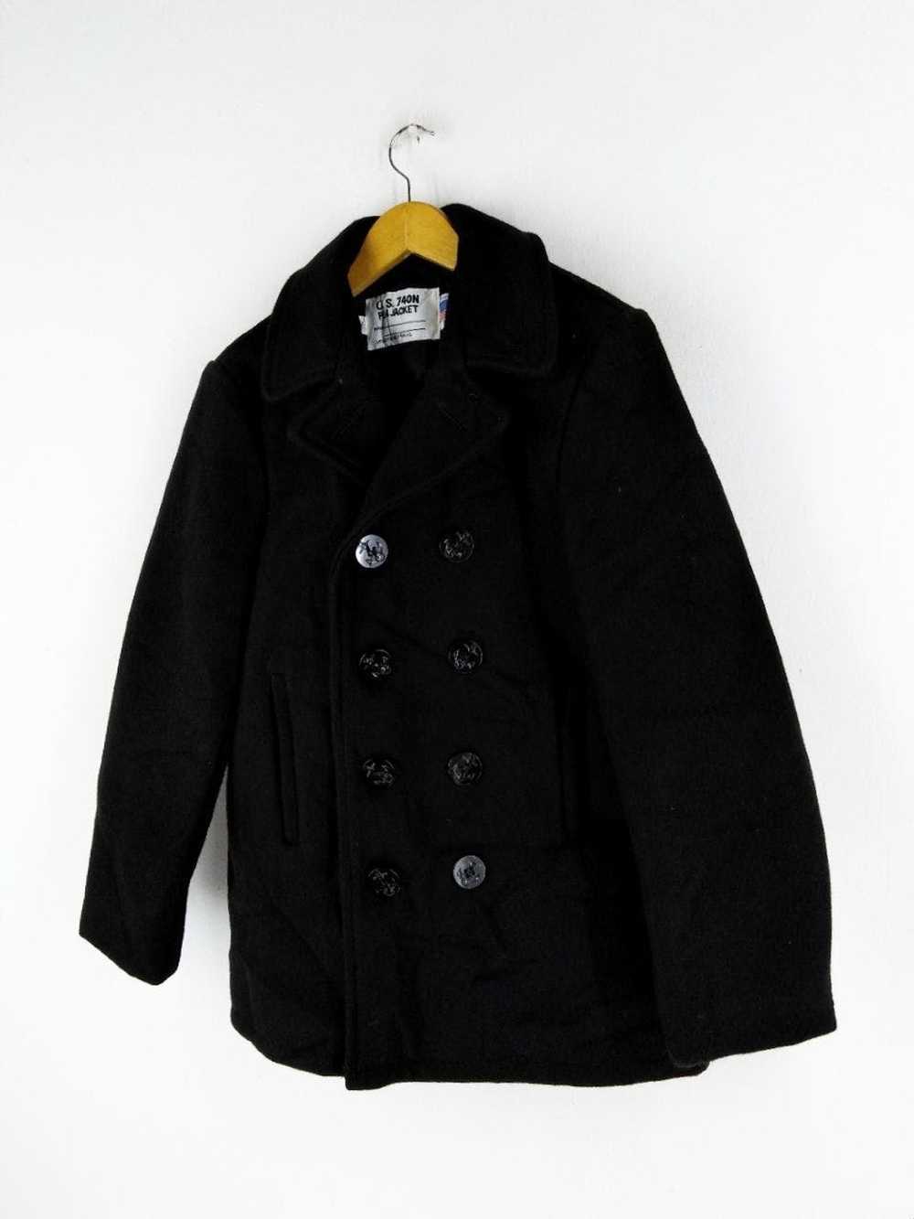 Cashmere & Wool × Schott U.S 740N PEA JACKET BY S… - image 3