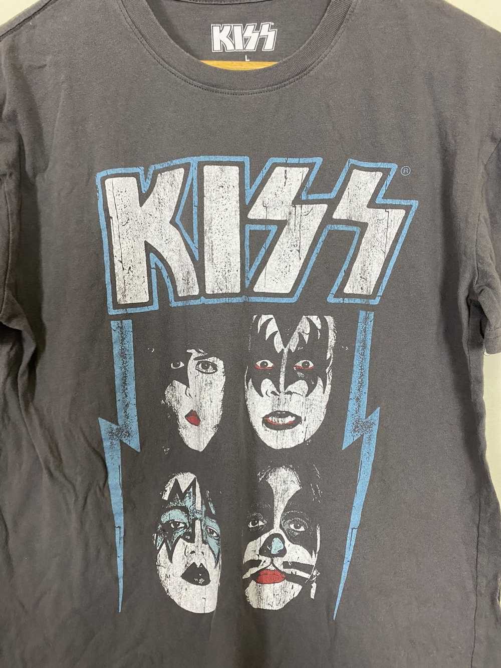 Band Tees × Kiss Kiss American Rock Band Shirt - image 3