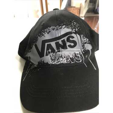 Vans Vans snapback Adjustable black hat cap stitc… - image 1