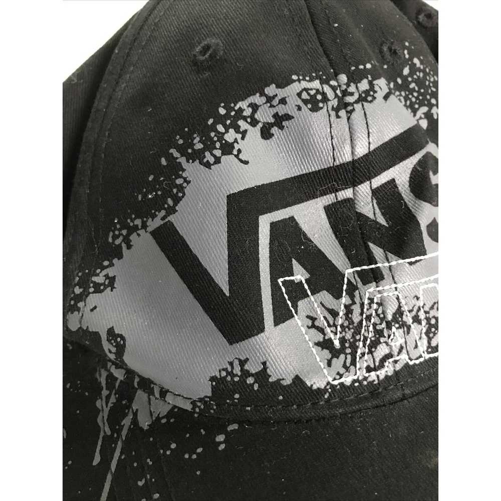 Vans Vans snapback Adjustable black hat cap stitc… - image 7