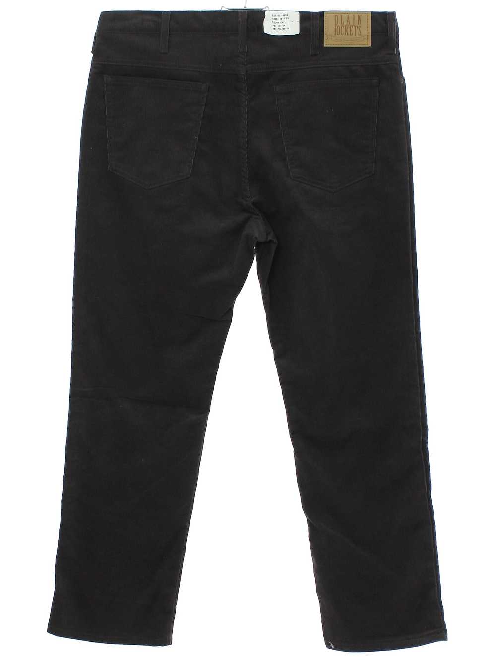 1980's Plain Pockets Mens Corduroy Pants - image 1