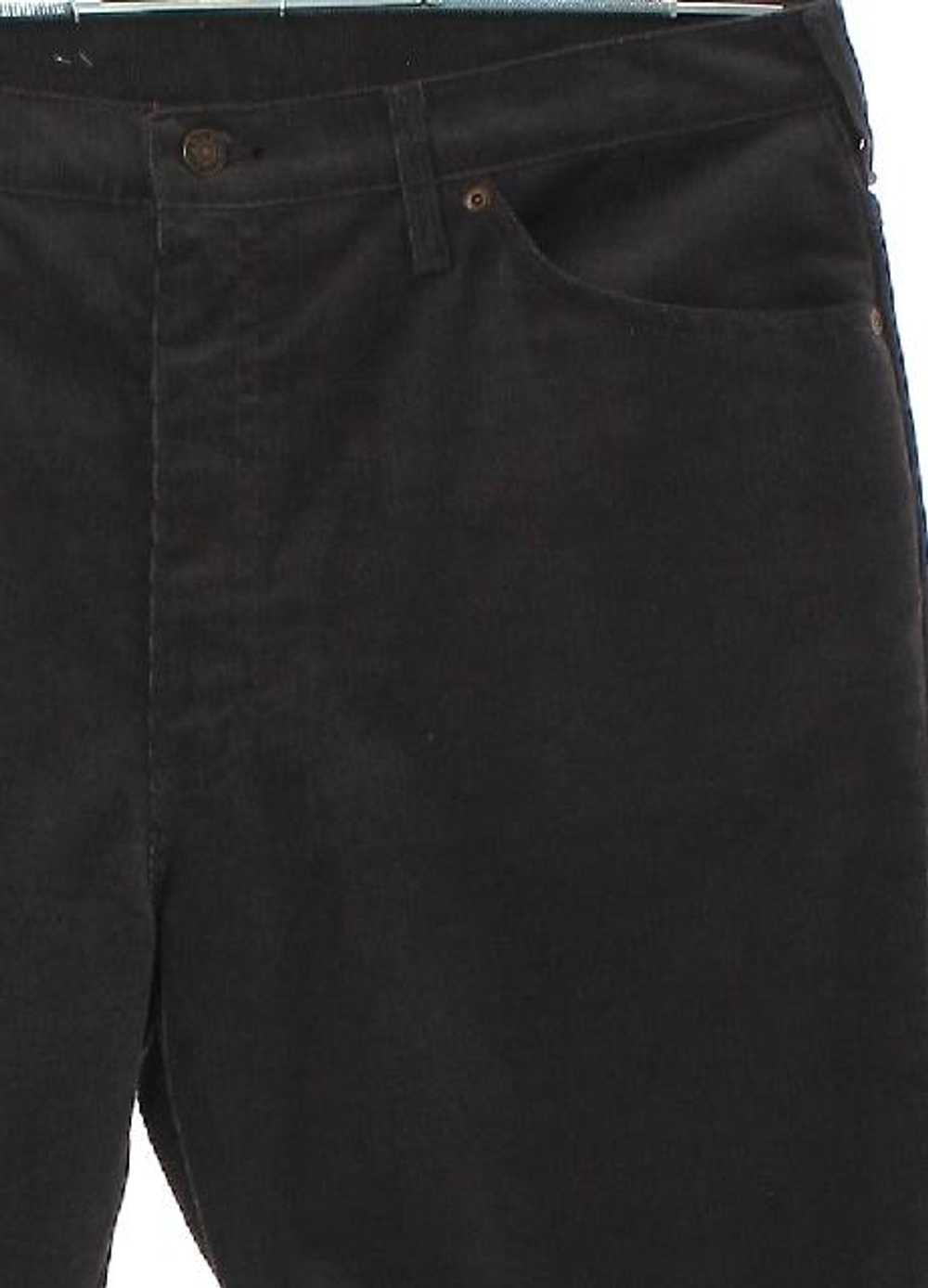 1980's Plain Pockets Mens Corduroy Pants - image 2