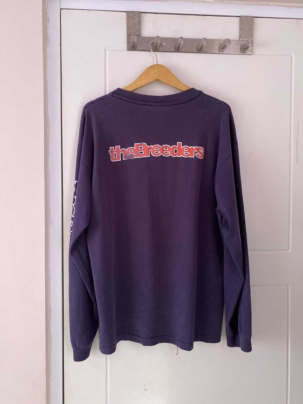 Vintage RARE Longsleeve The Breeders Last Splash - image 6