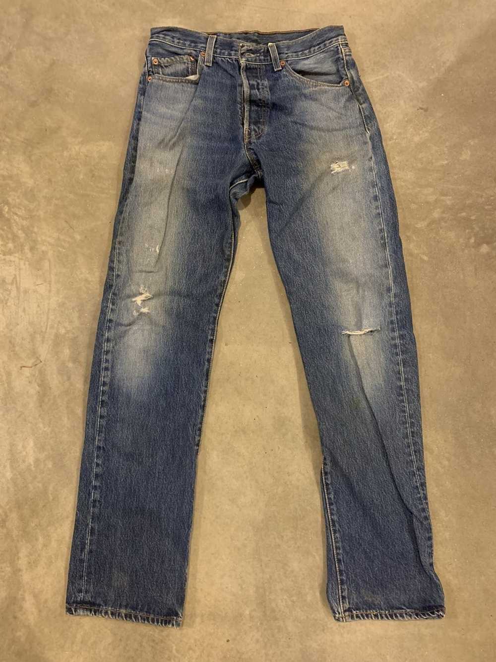 Levi's Vintage Clothing Ripped Distressed Vintage… - image 1