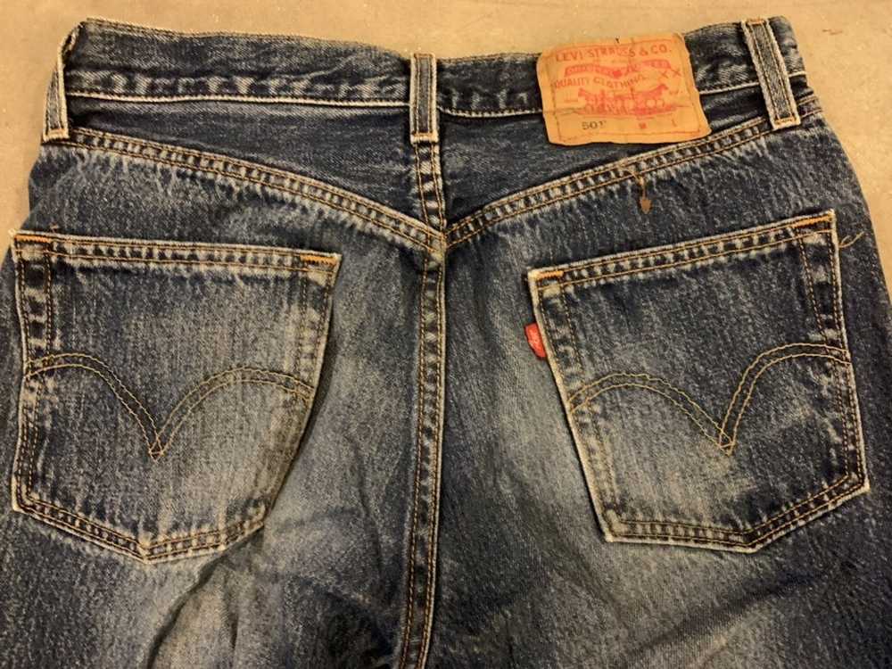 Levi's Vintage Clothing Ripped Distressed Vintage… - image 3