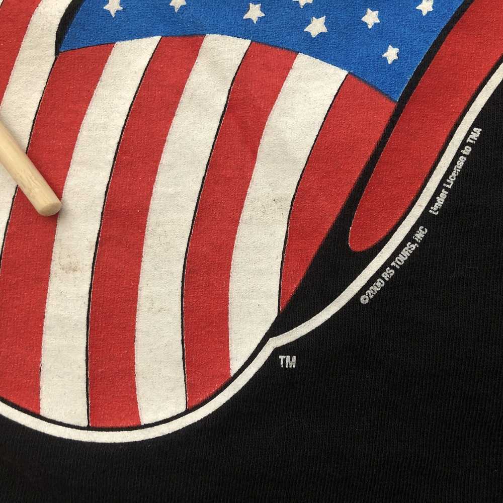 Gildan The Rolling Stones Vintage Y2K USA Flag To… - image 6