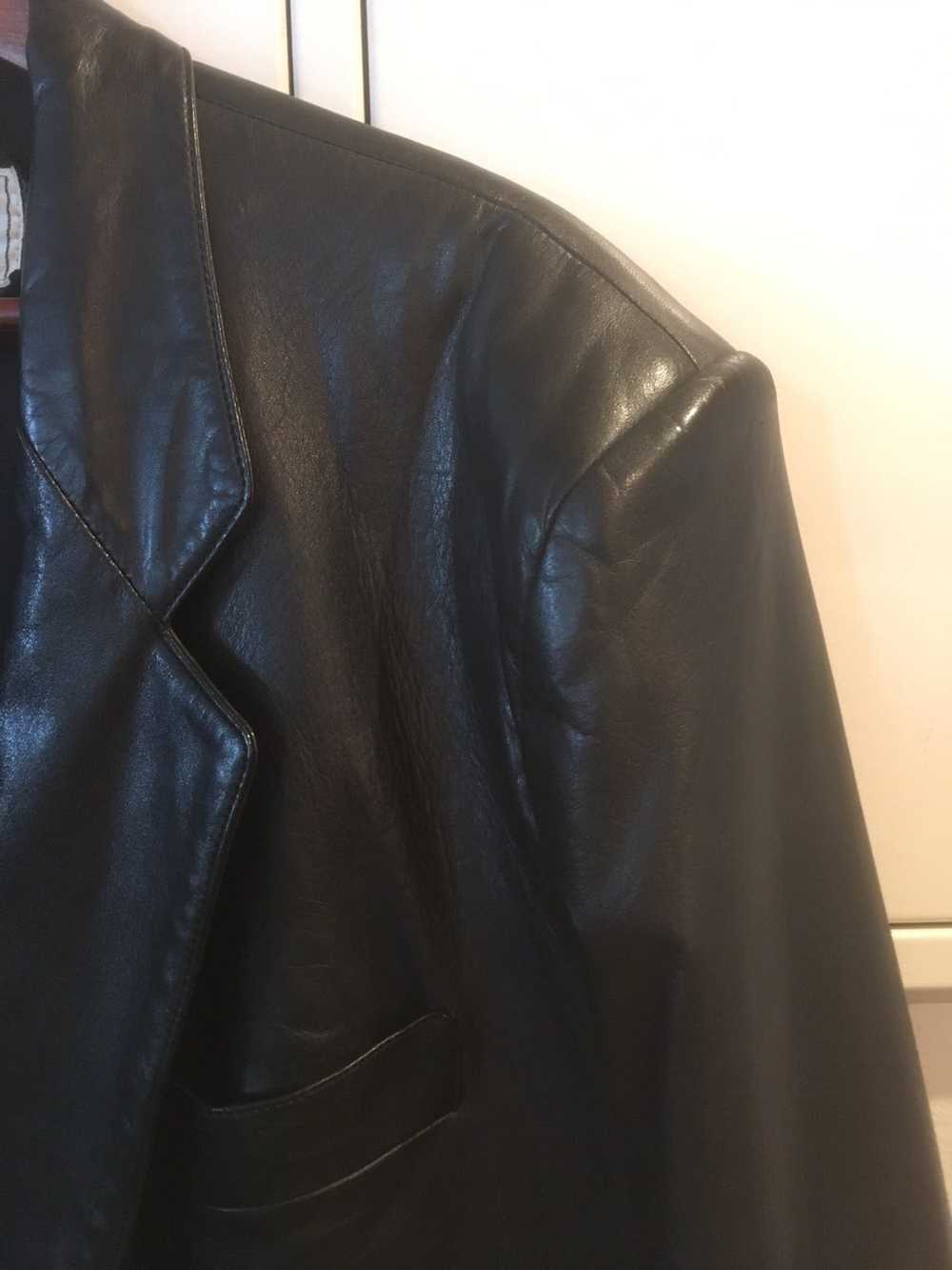 Japanese Brand Vintage Art Glenhill Leather Jacke… - image 2