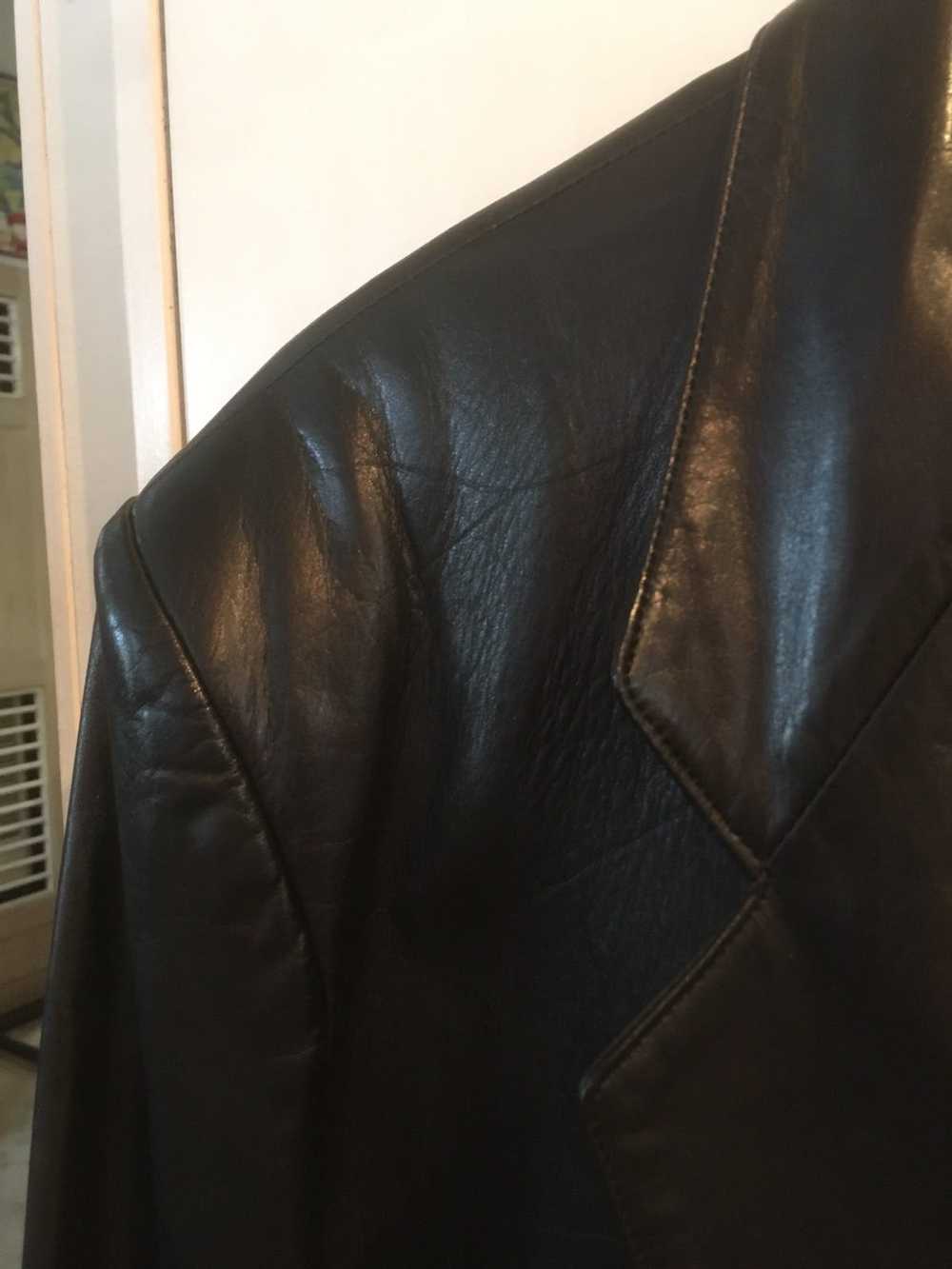 Japanese Brand Vintage Art Glenhill Leather Jacke… - image 3