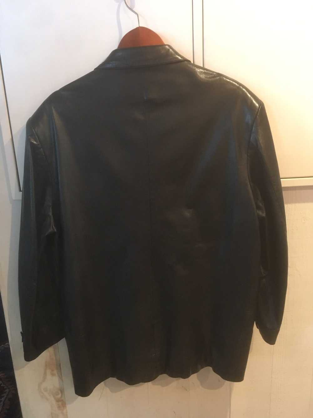 Japanese Brand Vintage Art Glenhill Leather Jacke… - image 6