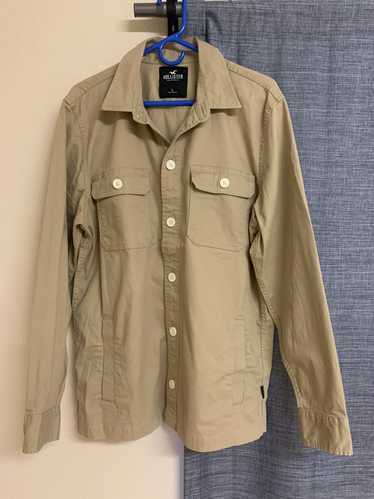 Hollister Hollister Beige Shirt Jacket