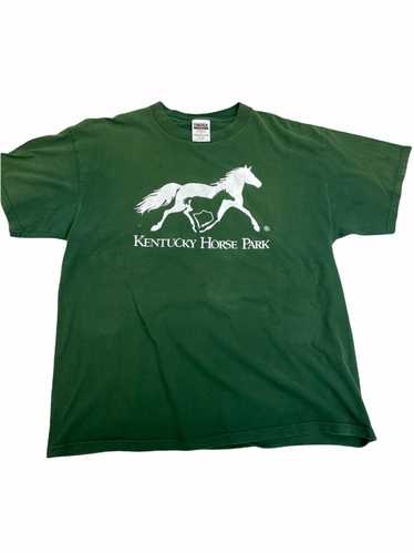 Tultex × Vintage 90s Kentucky horse park tee shirt