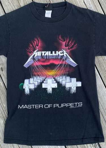 Vintage Metallica Master of Puppets Cold Shoulder T-Shirt – Deelish