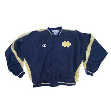 Champion vintage champion notre dame irish zip up… - image 1