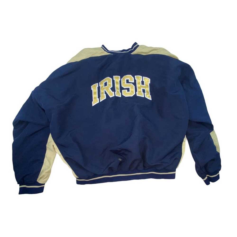 Champion vintage champion notre dame irish zip up… - image 2