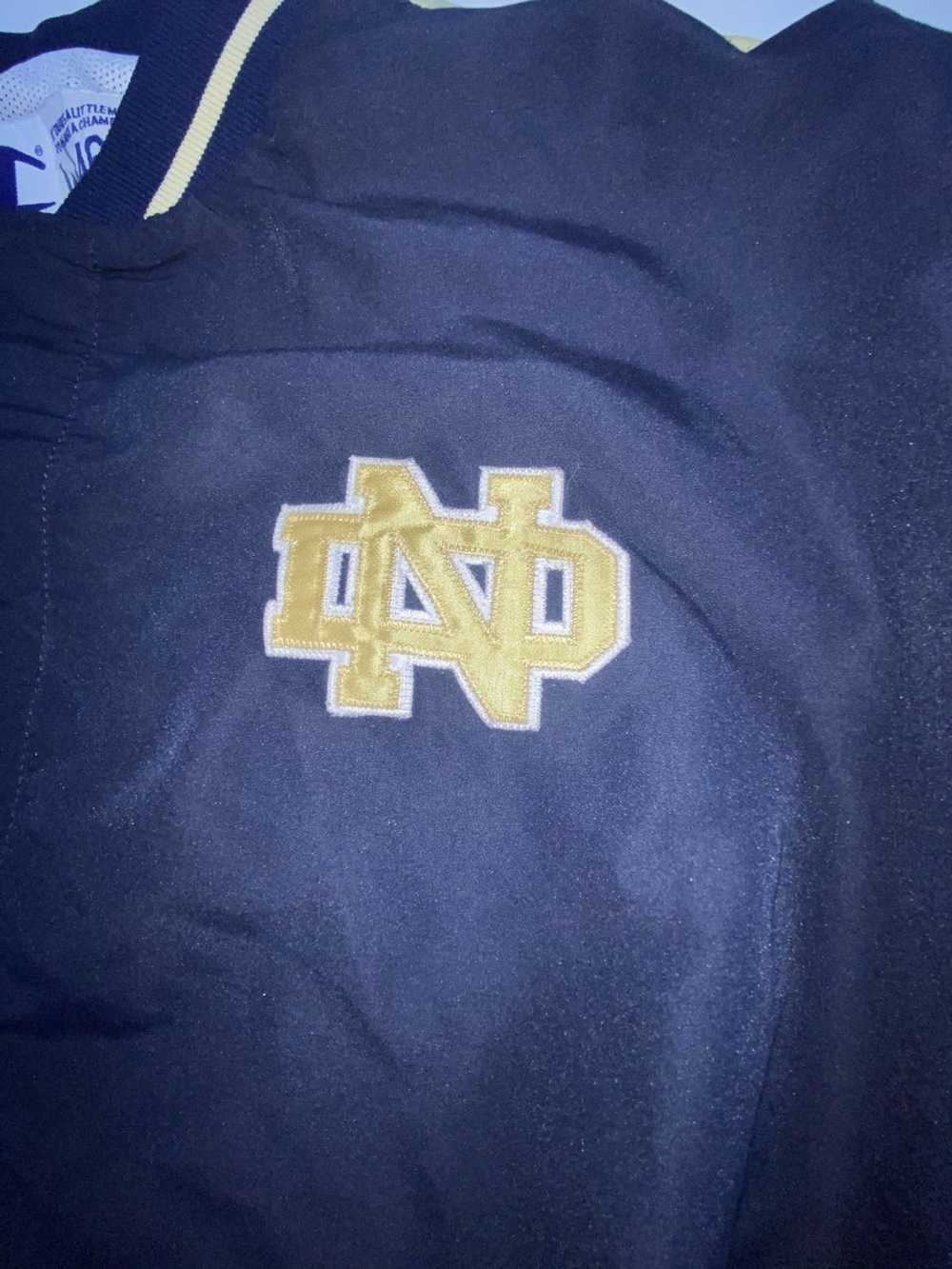 Champion vintage champion notre dame irish zip up… - image 7