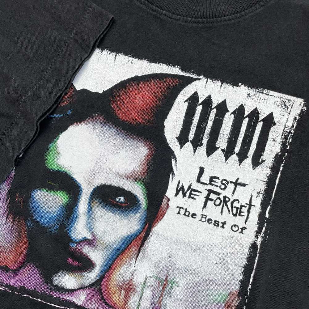 Vintage Marilyn Manson Lest we forget T-shirt - image 3