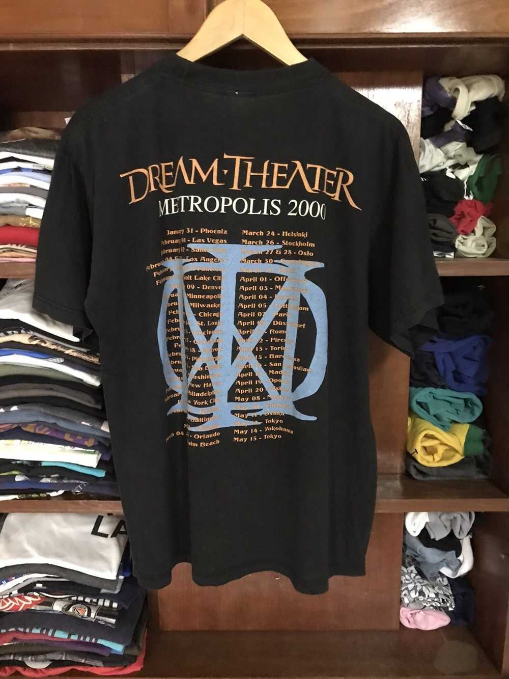 Band Tees × Vintage Vintage Dream Theater Metropo… - image 4