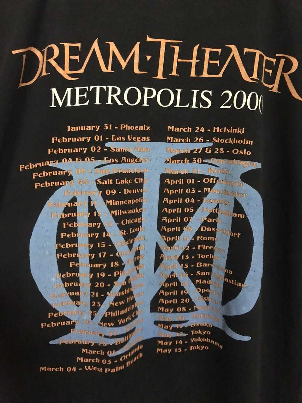 Band Tees × Vintage Vintage Dream Theater Metropo… - image 5