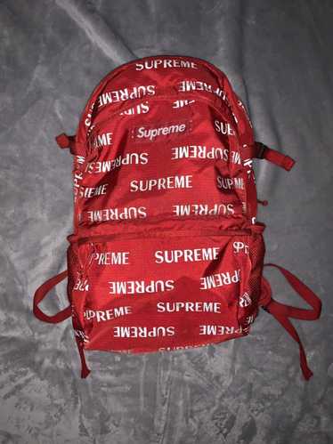 Supreme Supreme 3M reflective backpack FW16