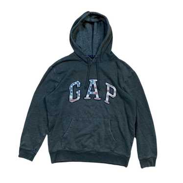 Gap × Vintage Vintage grey gap hoodie - image 1