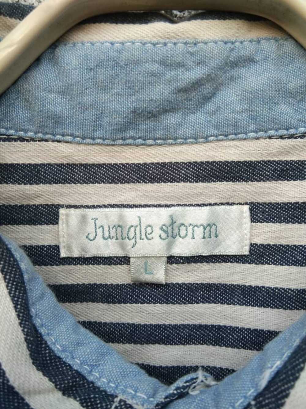 Japanese Brand × Jungles Vintage Jungle storm shi… - image 3