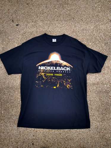 Rock T Shirt 2015 Nickelback No fixed address tour