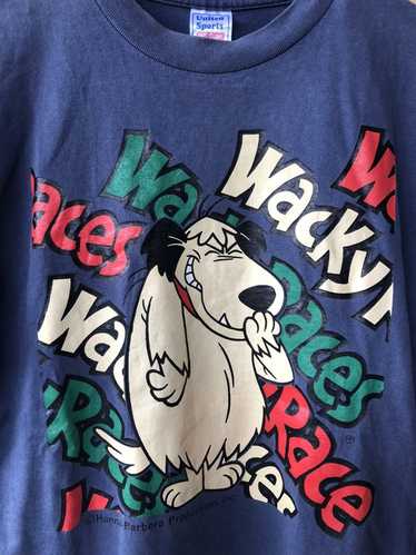 Vintage Vtg 90s MUTTLEY - WACKY RACES T-Shirt Han… - image 1