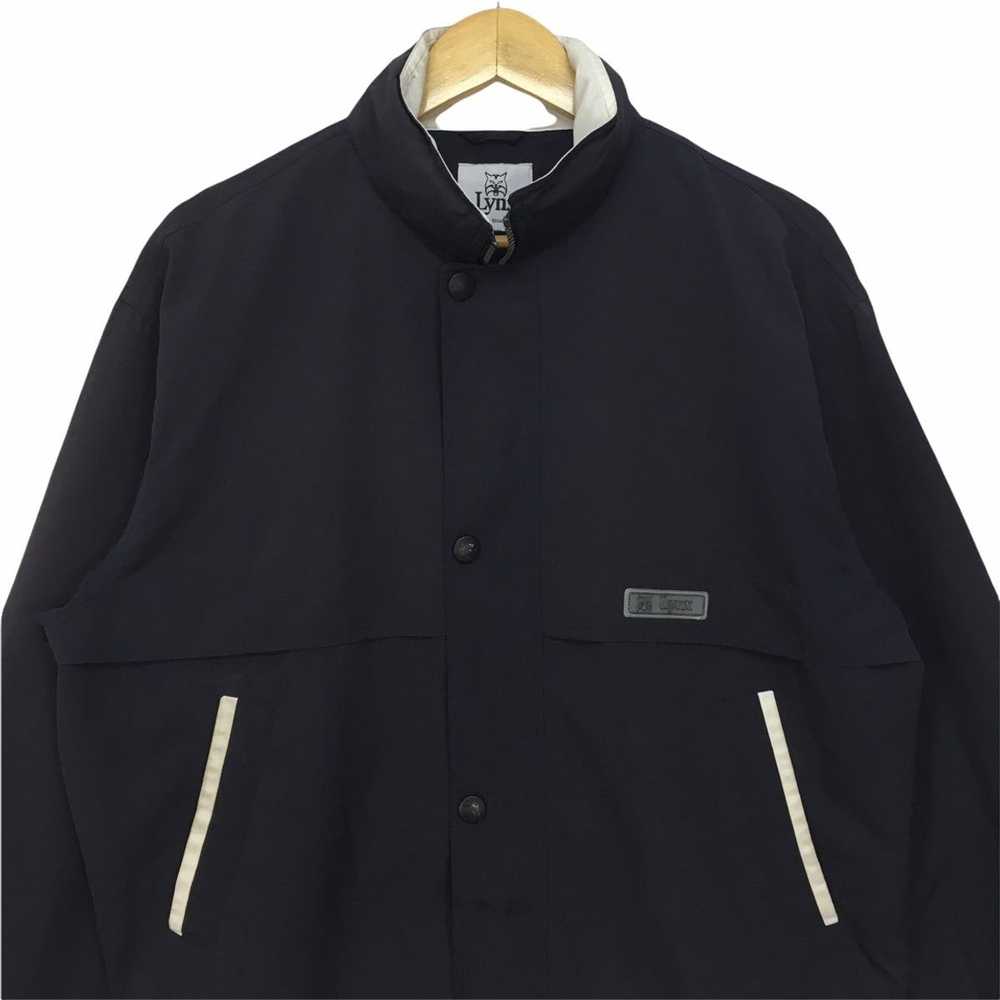 Vintage LYNX Snap Button Jacket sweater Streetwea… - image 2