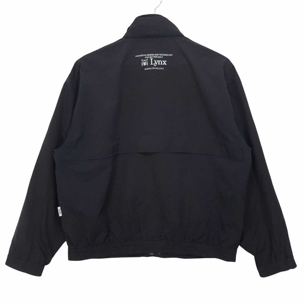Vintage LYNX Snap Button Jacket sweater Streetwea… - image 6