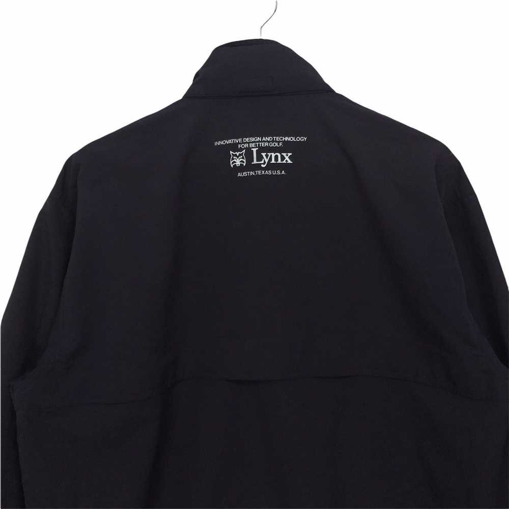 Vintage LYNX Snap Button Jacket sweater Streetwea… - image 7