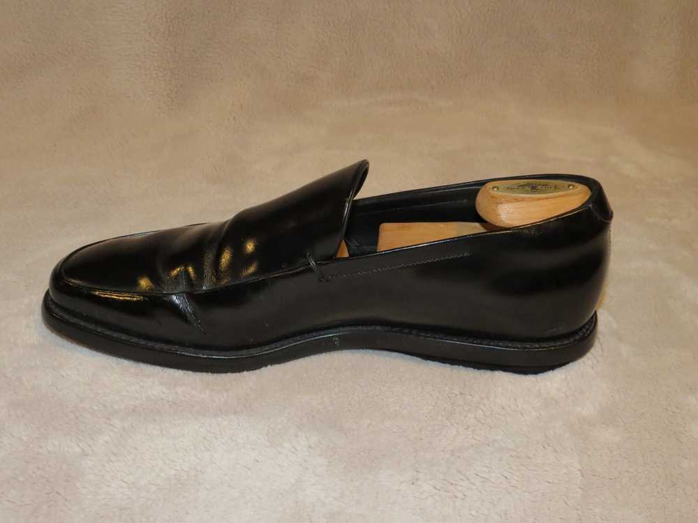 Prada Black Leather Rubber Soled Driving Loafers 7 - image 3