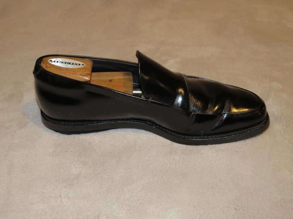 Prada Black Leather Rubber Soled Driving Loafers 7 - image 5