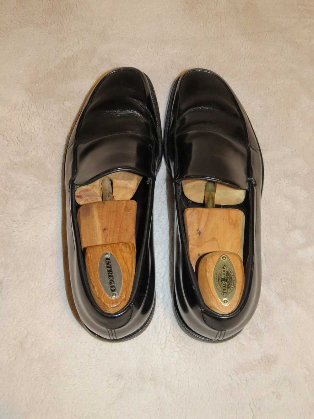 Prada Black Leather Rubber Soled Driving Loafers 7 - image 6